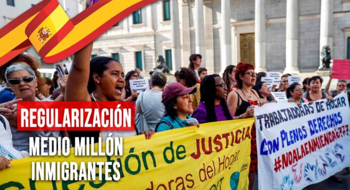 España Aboga por la Regularización de Medio Millón de Inmigrantes