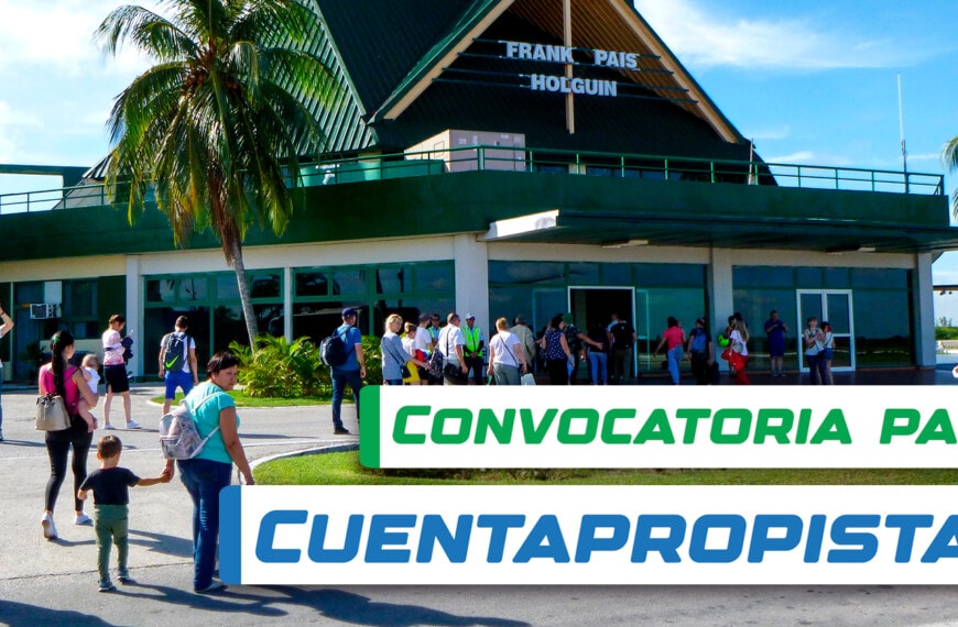 Aeropuerto de Holguín Lanza Convocatoria para Cuentapropistas: Conoce de qué se Trata