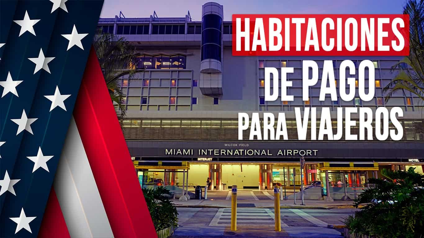 Aeropuerto de Miami Ofrecerá Habitaciones de Pago Para Viajeros