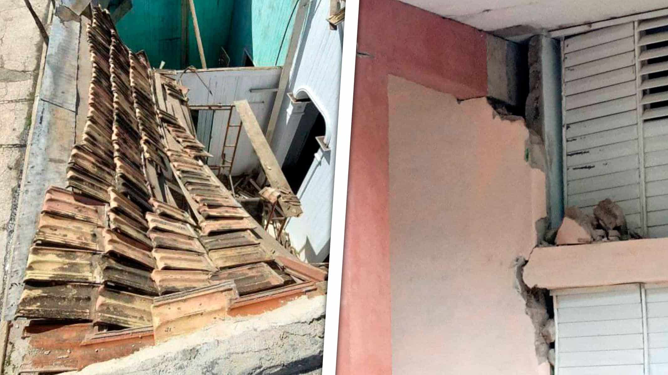 En Fotos: Afectaciones Provocadas Por En Fotos: Afectaciones Provocadas Por Sismos en Varios Municipios del Oriente Cubano