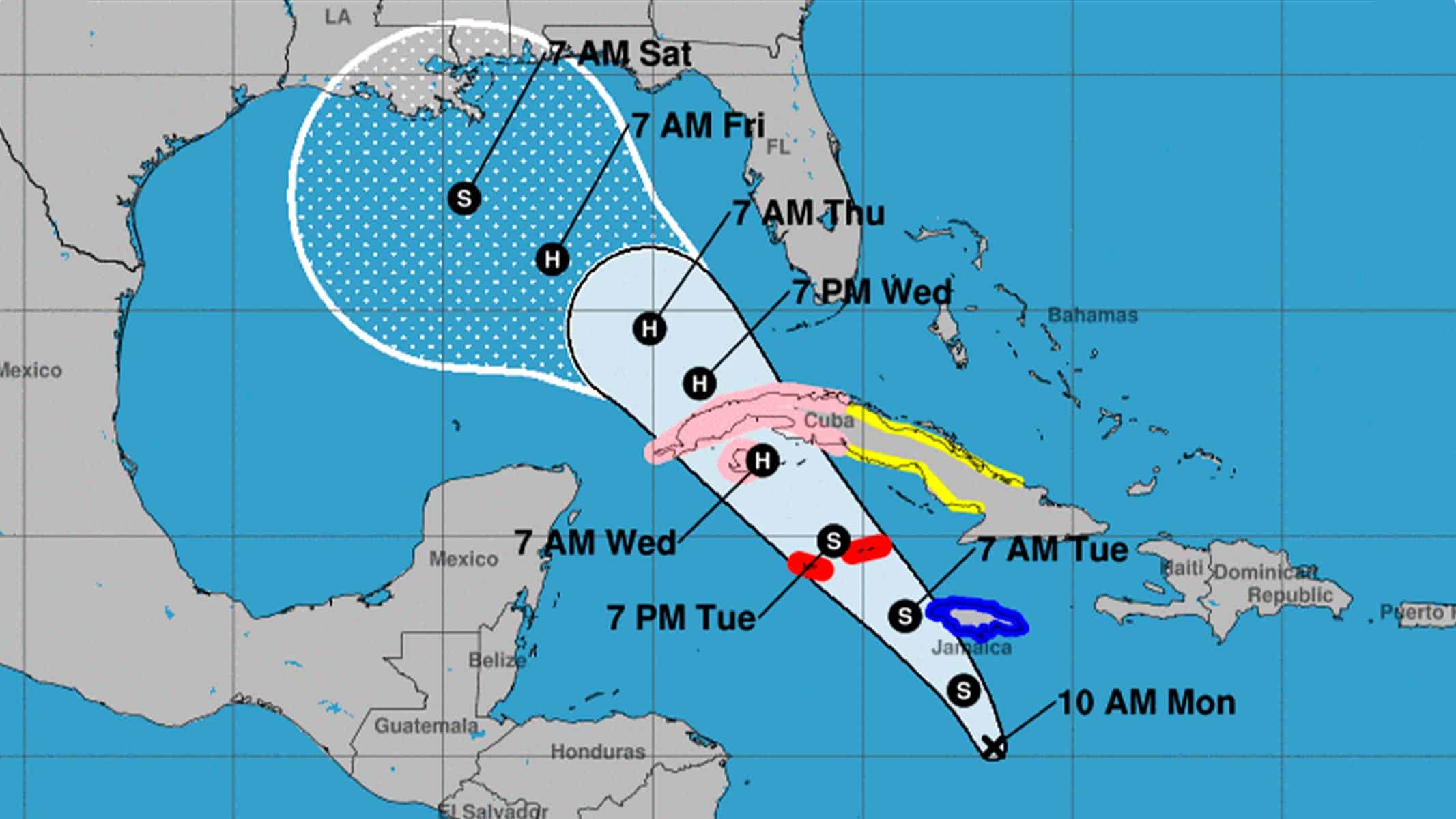 Cuba en Alerta Ante Potencial Ciclón Rafael