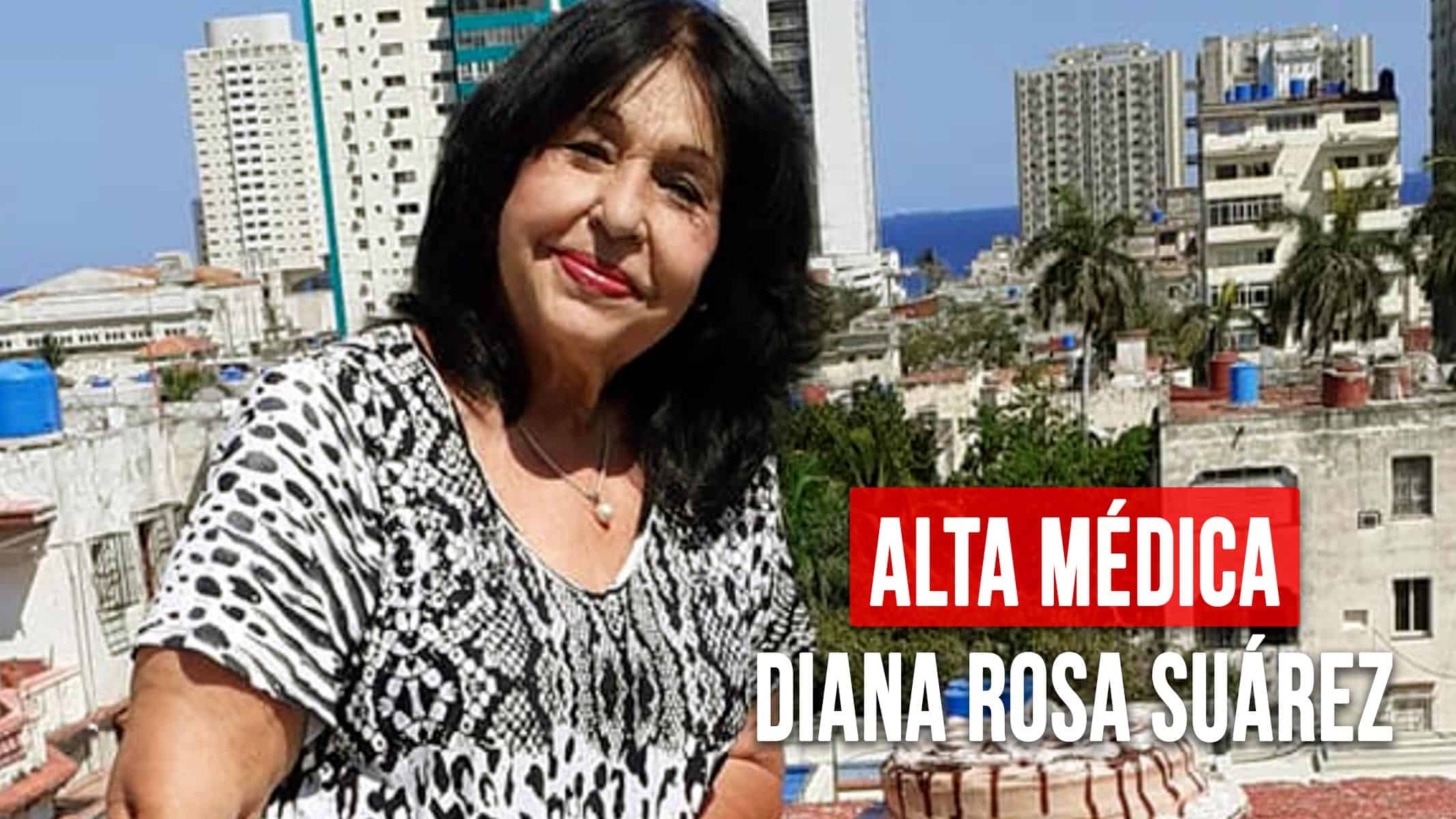 Dan de Alta Médica en Guyana a la Actriz Cubana Diana Rosa Suárez