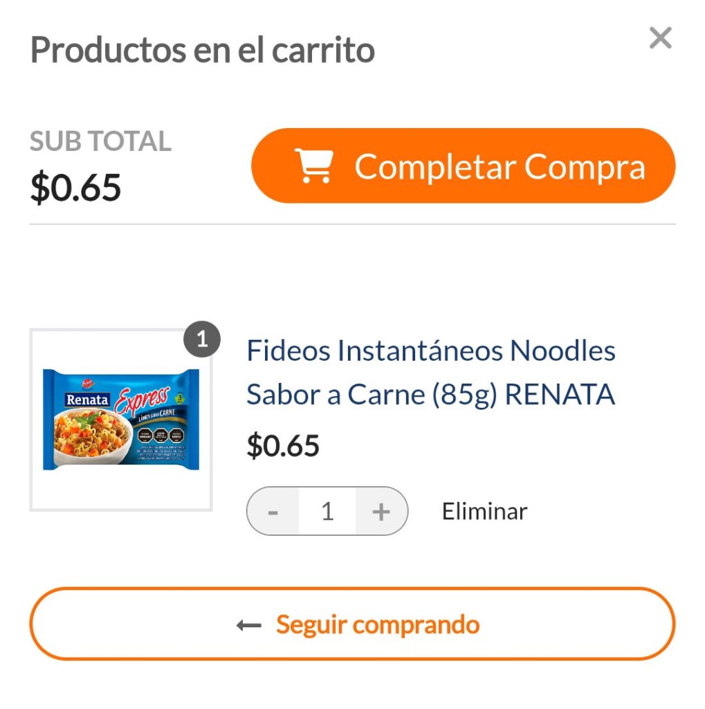 Añadir productos al carrito