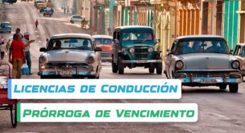 Anuncian en Cuba Prórroga de Vencimiento de Licencias de Conducción