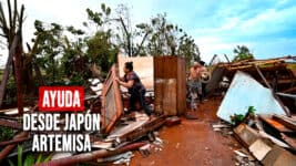 Ayuda Desde Japón: Artemisa Recibe Tiendas Purificadores de Agua y Más Tras el Huracán Rafael