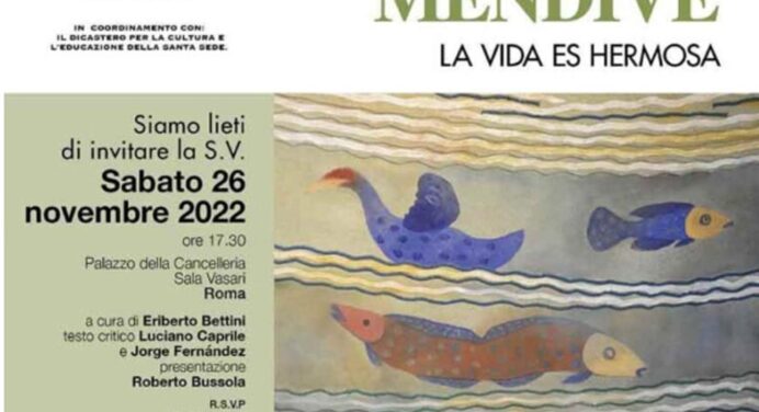 Artista Cubano Expone en el Vaticano