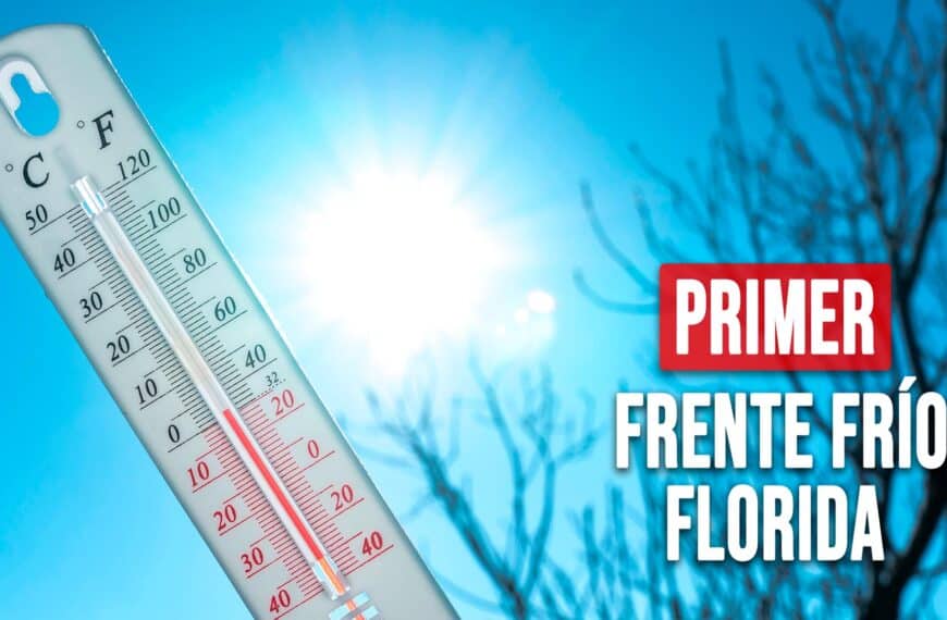 Lluvias Vientos y Temperaturas Más Frescas: Así Llega el Primer Frente Frío a Florida