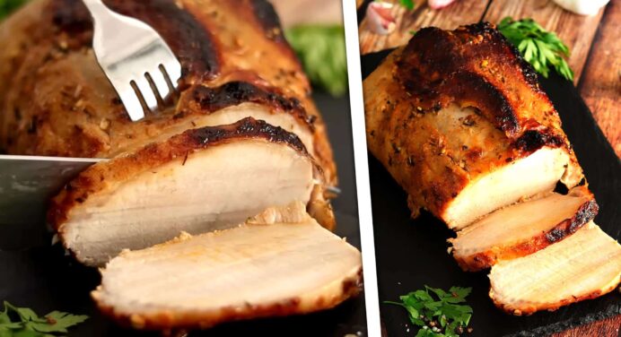 Así se Prepara Lomo de Cerdo al Horno: La Receta de la Chef Dailis de RecetaCubana