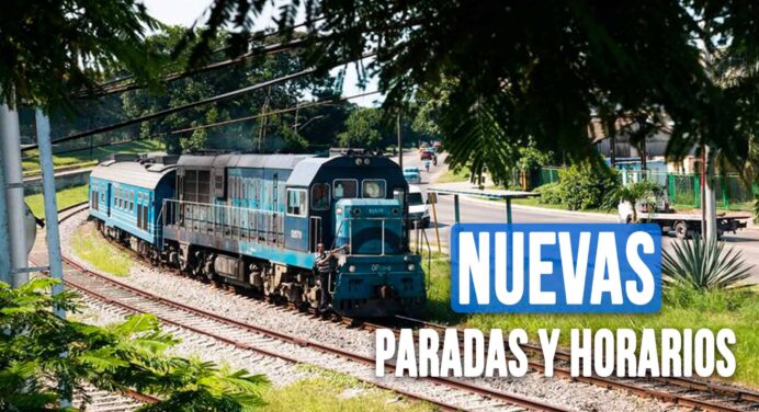 ¡Atención Viajeros! Nuevas Paradas y Horarios Para los Trenes Nacionales en Cuba