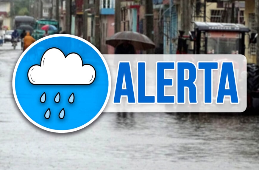 ¡Aviso de Alerta en Cuba! Lluvias Intensas en el Occidente Este Fin de Semana