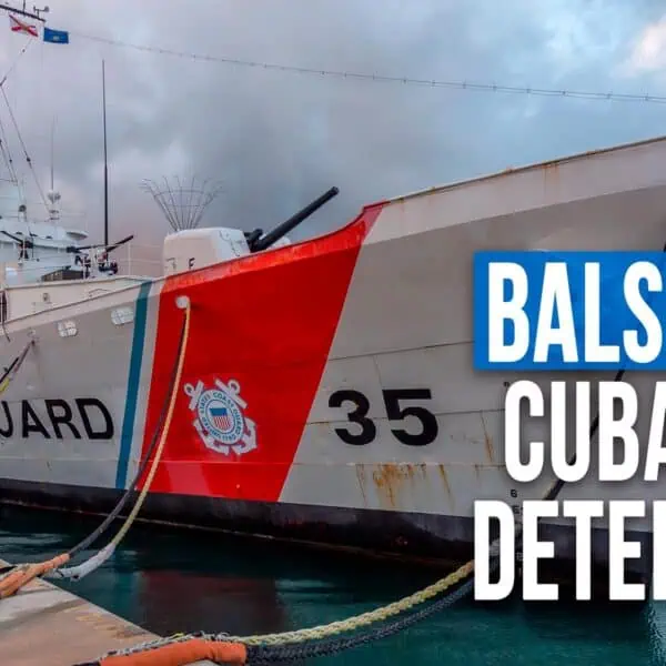 Balseros Cubanos Detenidos por Guardia Costera de Estados Unidos