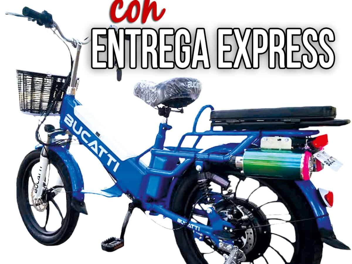 Bicicleta Eléctrica Bucatti con Entrega Express