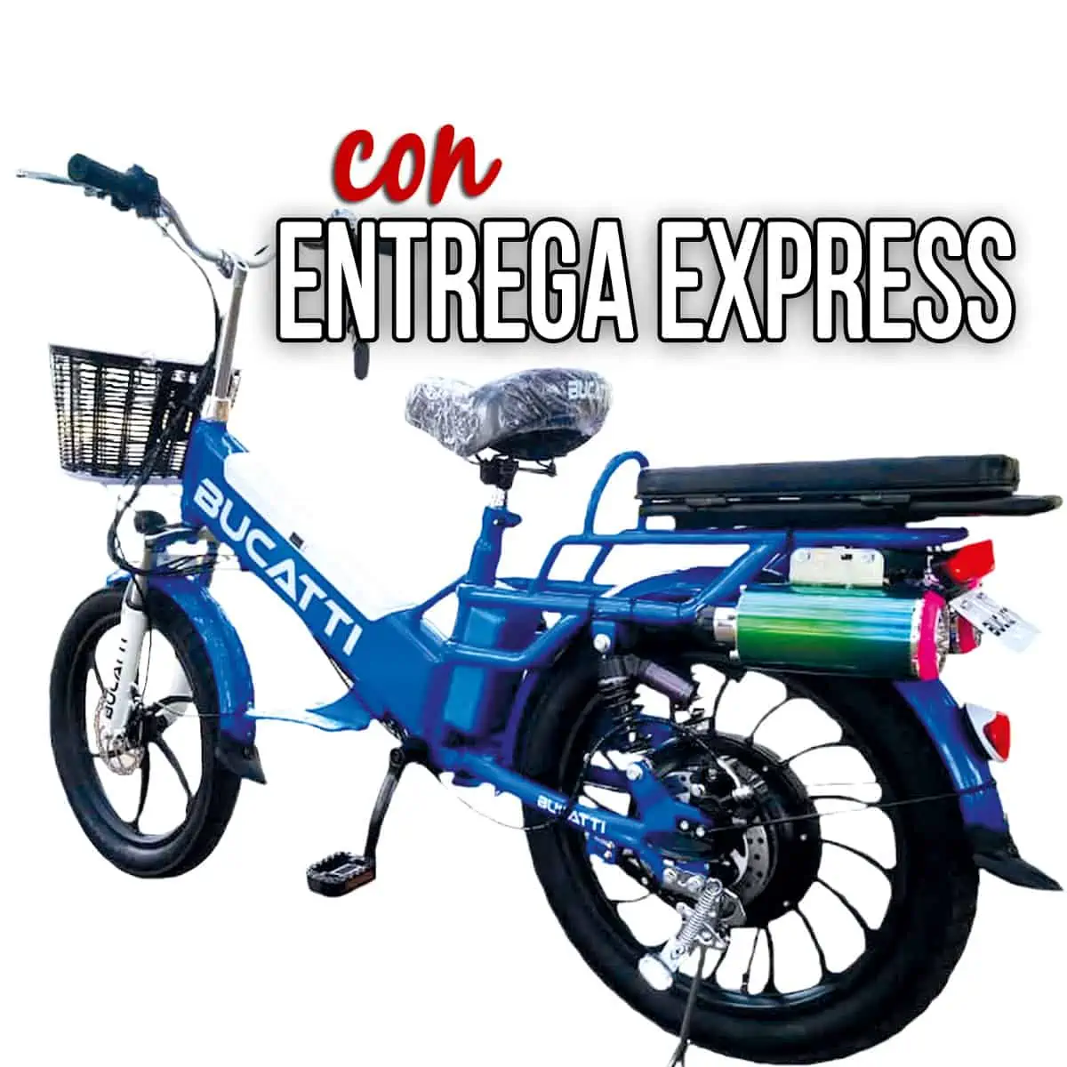 Bicicleta Eléctrica Bucatti con Entrega Express