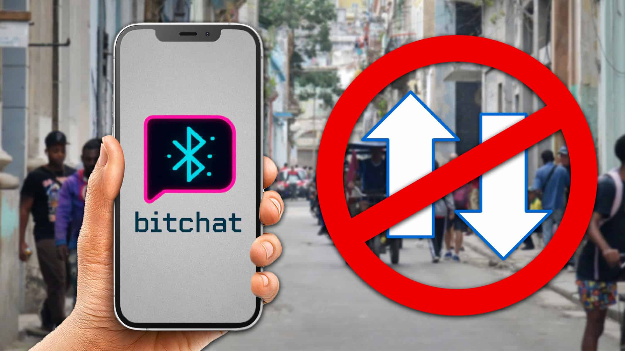 ¿Bitchat en Cuba? Así Funciona la Aplicación de Mensajería que no usa Internet