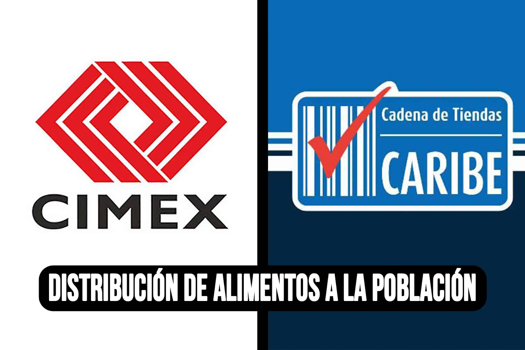 CIMEX y Tiendas Caribe Informan sobre Distribución de Alimentos a la Población en La Habana