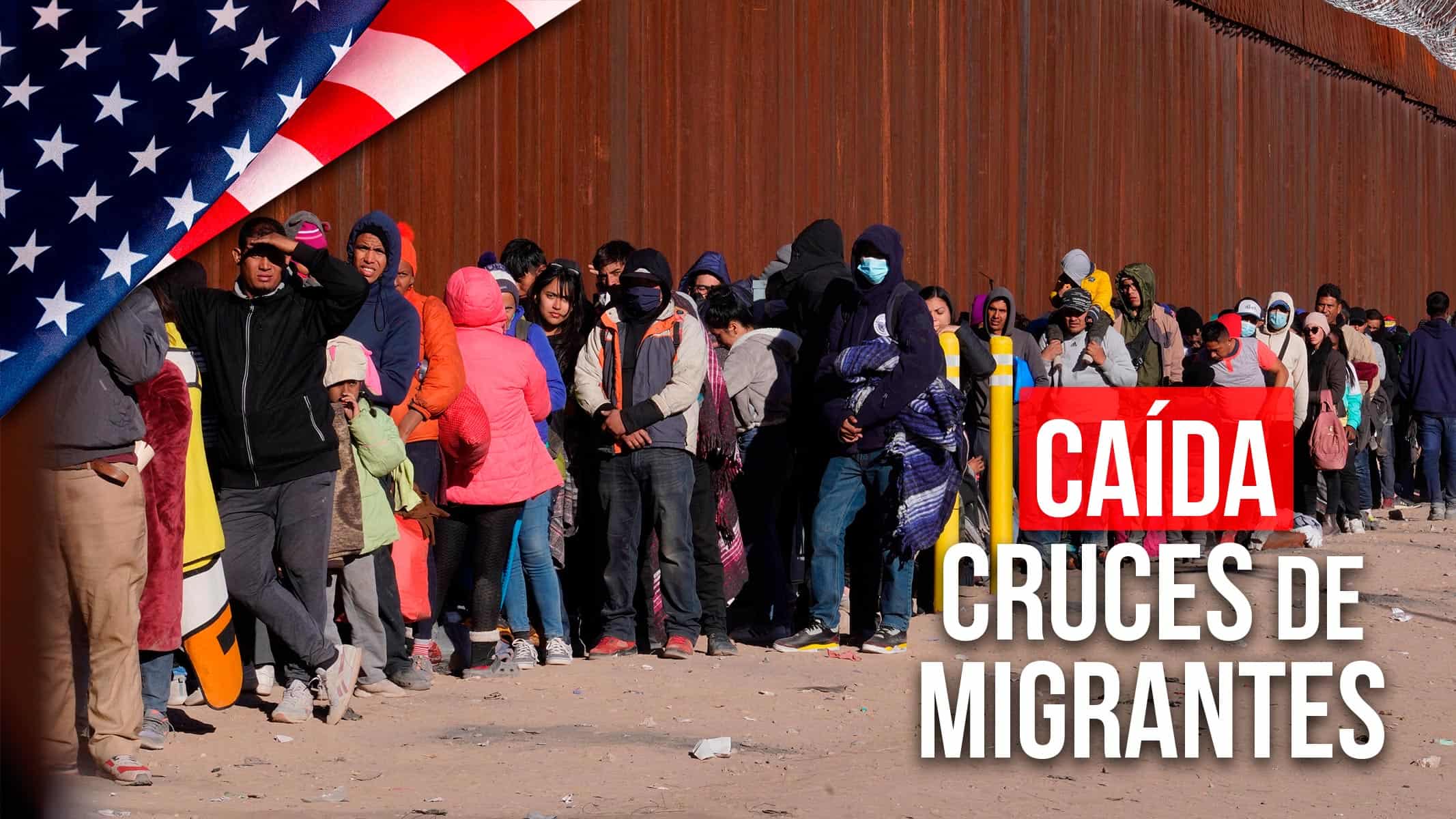 ¿Cómo ha Cambiado la Frontera? La Caída Dramática de los Cruces de Migrantes Bajo la Administración Biden