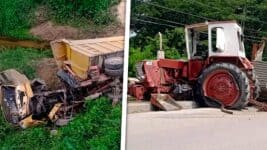 Accidente en Cuba: Camión Cae al Río en Villa Clara Tras Choque con Tractor