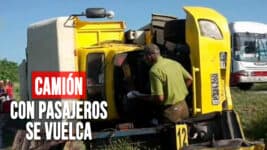 Camión con Pasajeros se Vuelca en Camagüey: Seis Heridos Incluida una Mujer Embarazada