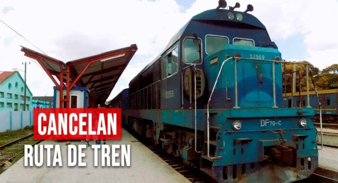 Cancelan en Matanzas Importante Ruta de Tren