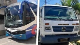 Choque Violento Deja Chofer Lesionado y un Ómnibus Dañado en Cárdenas: Esto fue lo que Sucedió