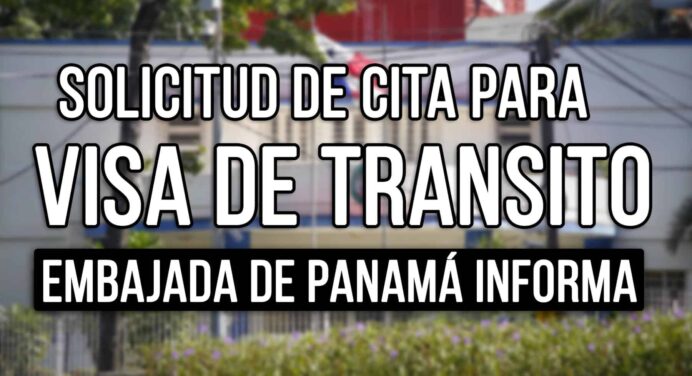 Cita para Solicitar Visa de Tránsito a Panamá