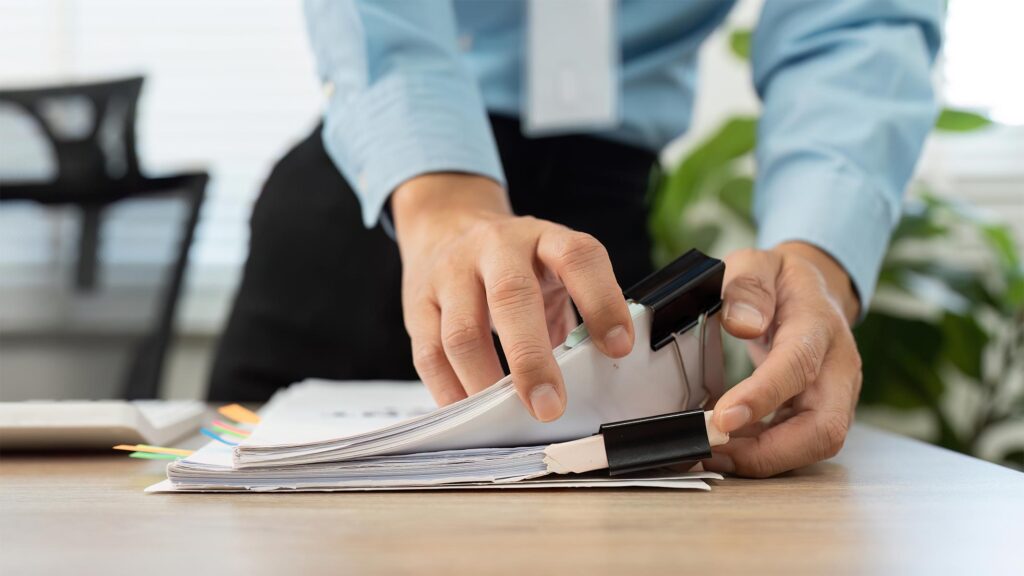 Cómo organizar el expediente correctamente