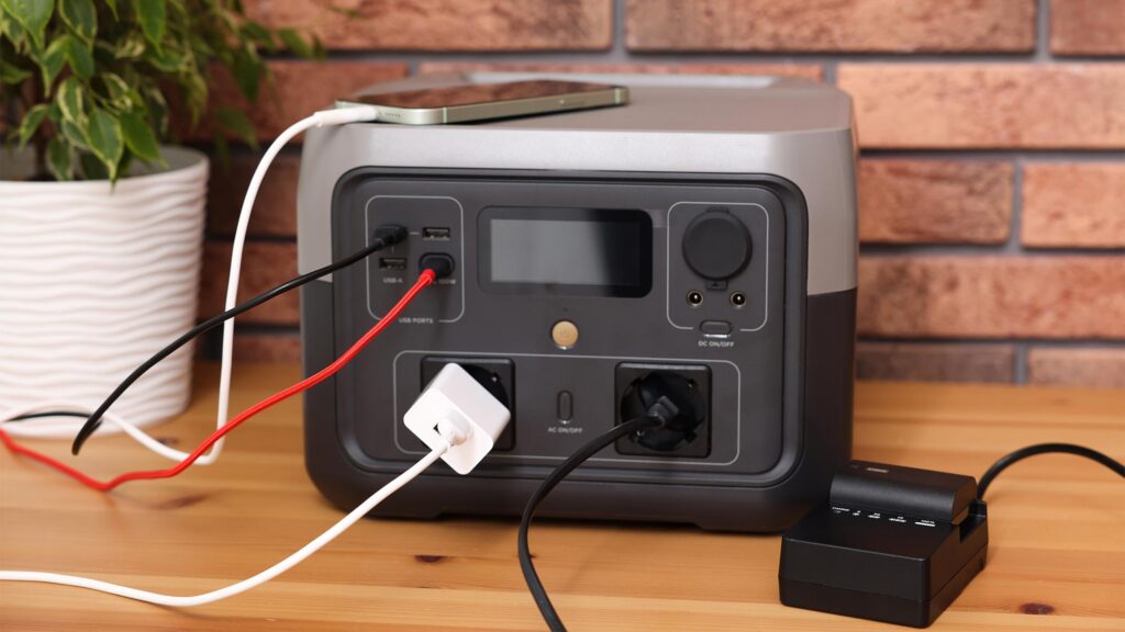 Cómo se recarga una estación de energía portátil