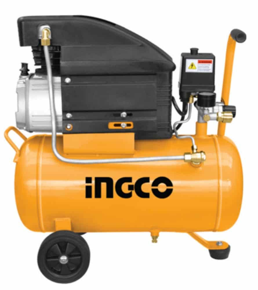 Compresor de aire INGCO 2.5HP 50L para cuba