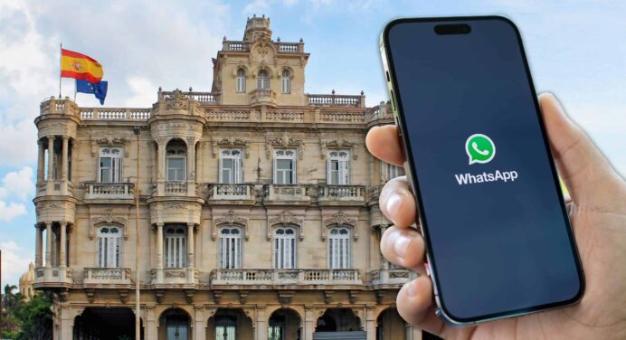 Consulado General de España en La Habana Abre Canal en WhatsApp Para Informar a La Ciudadanía
