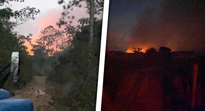 Continúa Fuera de Control Incendio Forestal de Grandes Proporciones en Pinar del Río