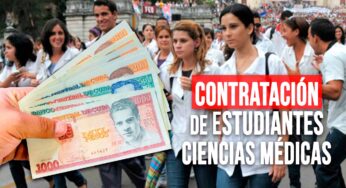 Contratación de Estudiantes de Ciencias Médicas para Trabajar en Hospitales de La Habana