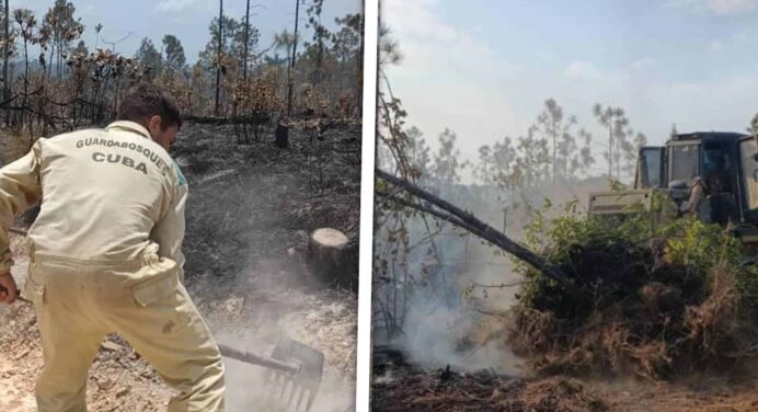 Controlado Incendio Forestal en Occidente Cuba y se Encienden las Llamas en Otra Zona de la Región