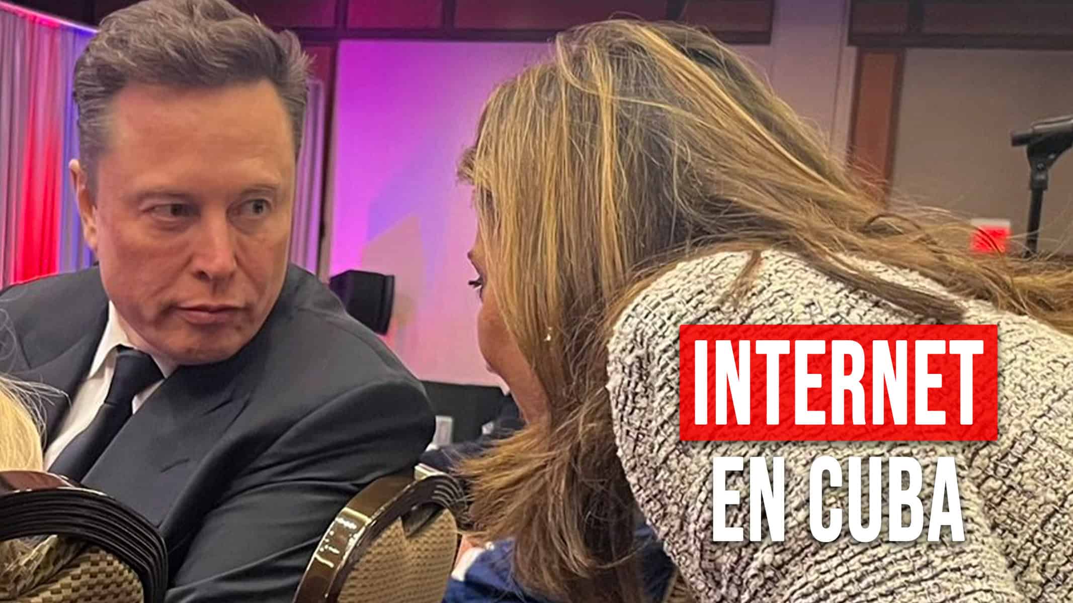 Elon Musk y María Elvira Salazar Conversan Sobre el Internet en Cuba ¿Qué Pasará?