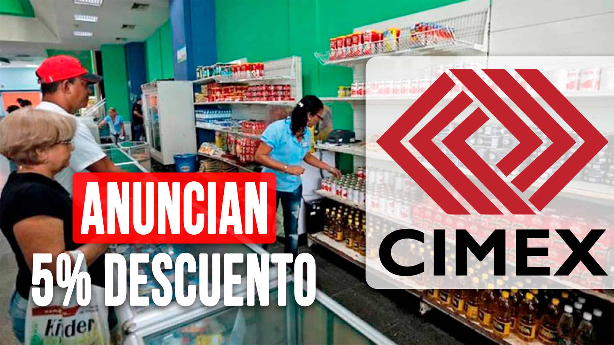 Corporación CIMEX Anuncia 5% de Descuento en Este Tipo de Compras