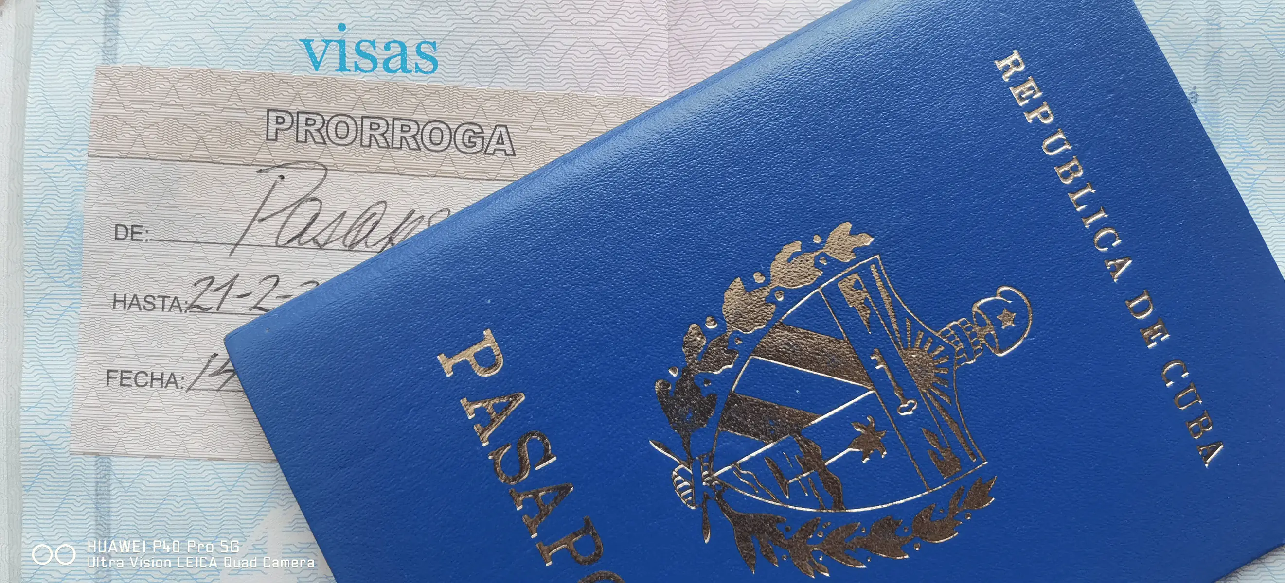 Correos de Cuba Informa sobre Venta de de Sellos de Prorroga de Pasaporte