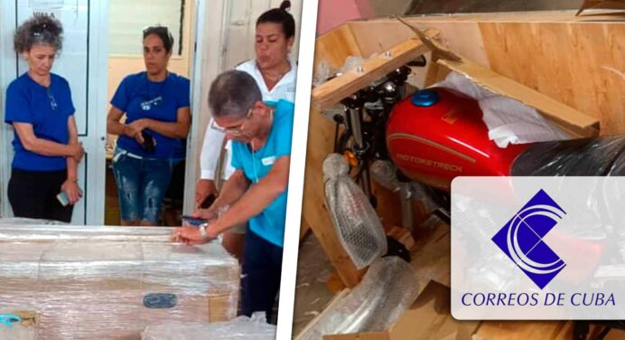 Correos de Cuba Lanza Servicio de Entrega de Motos Importadas en el Centro del País