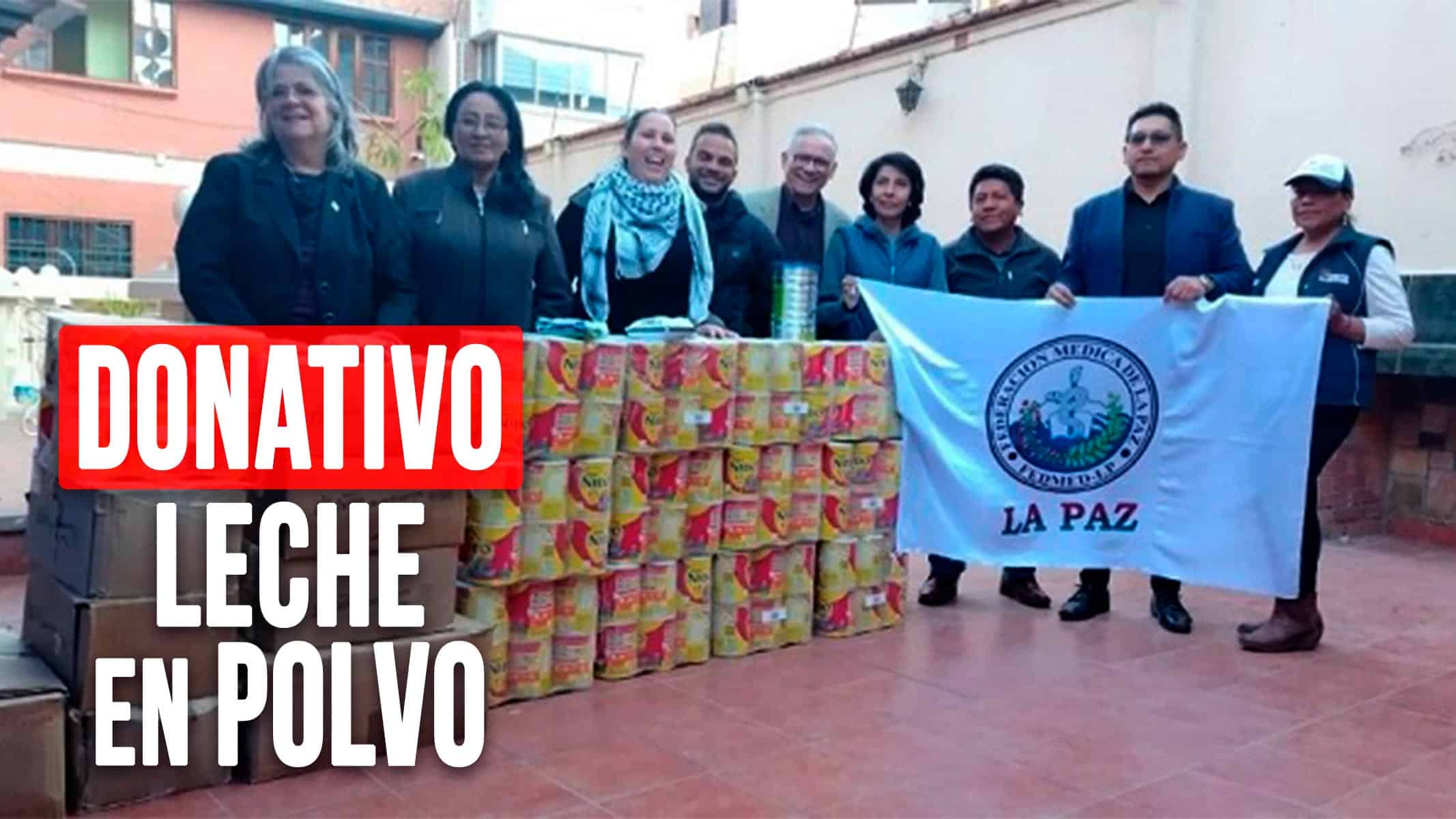 Cuba Recibe Donativo de Leche en Polvo Desde Bolivia