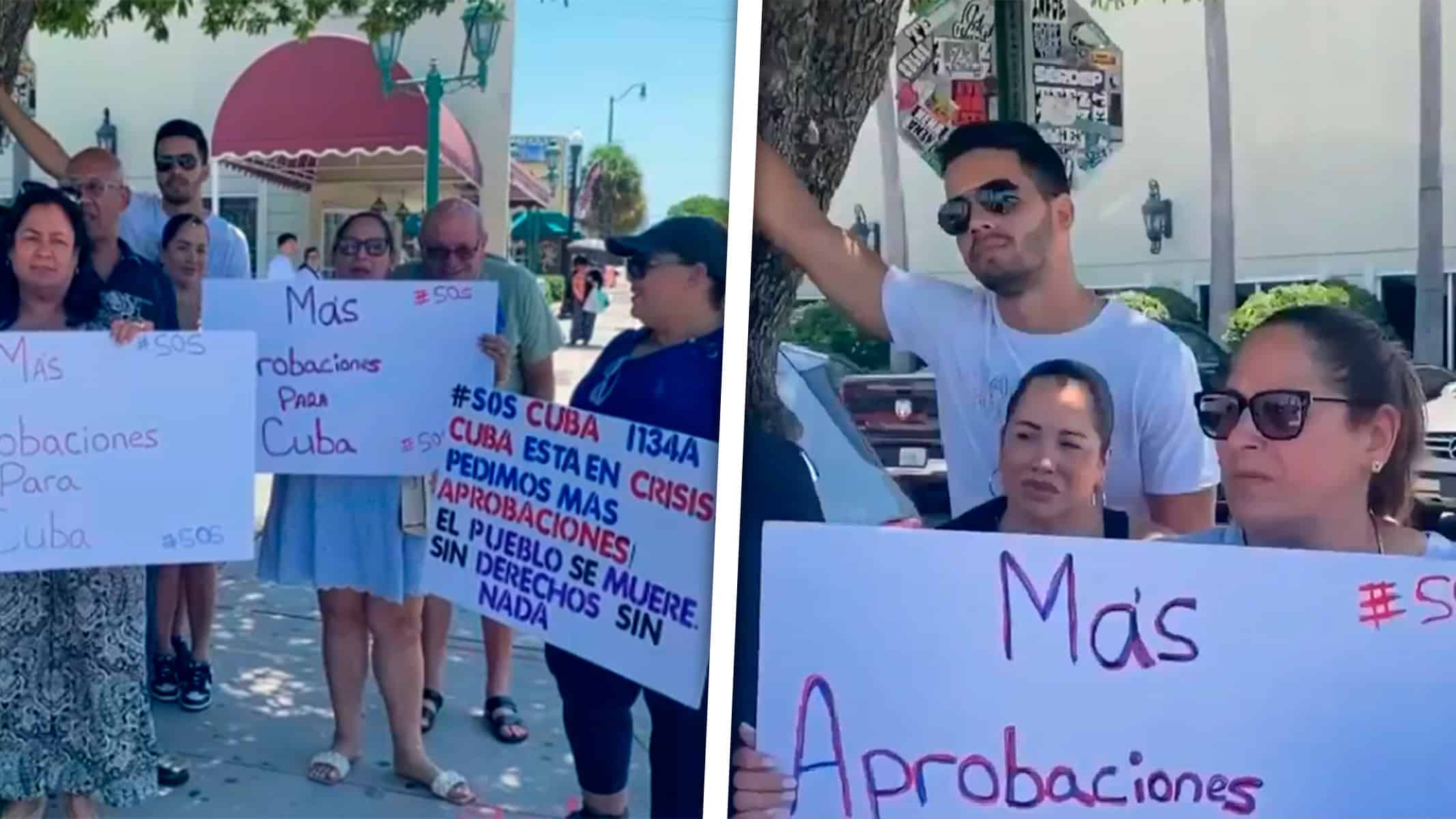 Cubanos en Miami Claman por Parole Humanitario: ¡Más Rápido Por Favor!