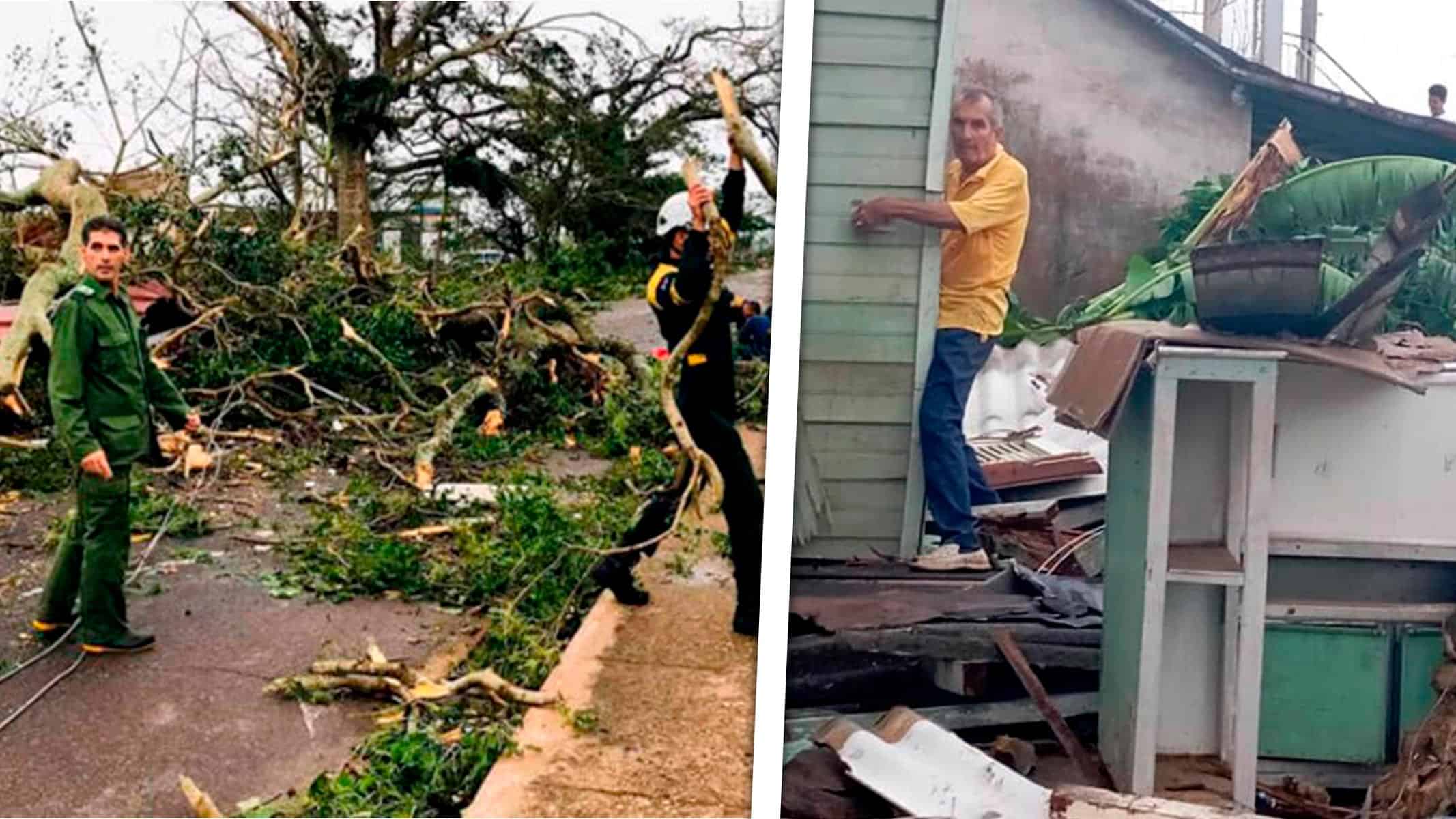 En Imágenes: Daños Causados por Huracán Rafael en el Occidente de Cuba