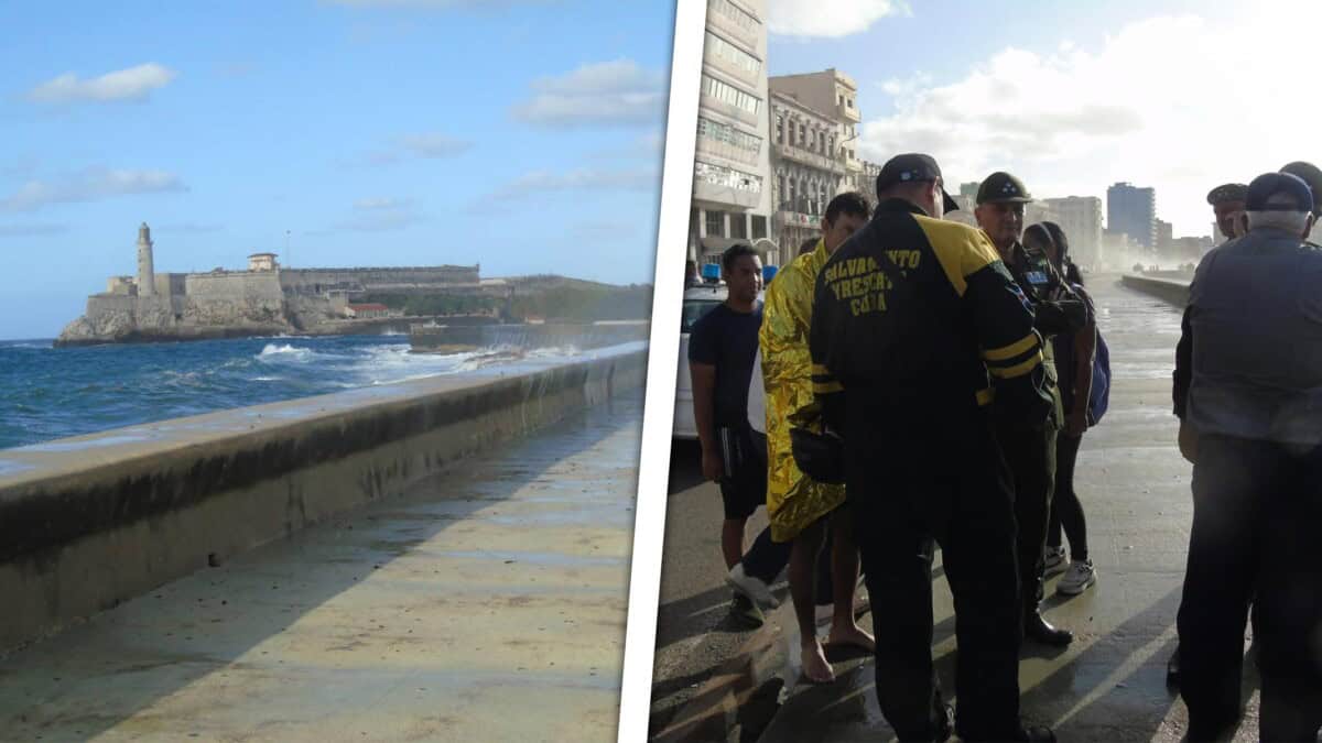 Desaparece un Joven en Malecón de La Habana: Equipo de Rescate Continúa la Búsqueda