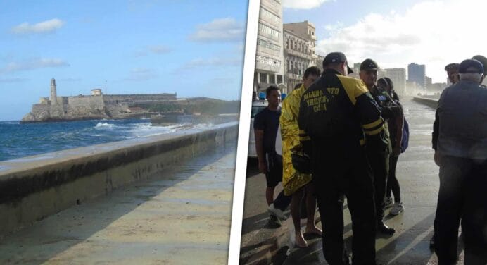 Desaparece un Joven en Malecón de La Habana: Equipo de Rescate Continúa la Búsqueda