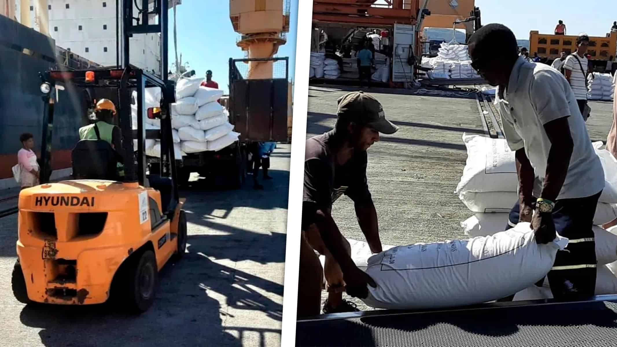 Descargan Arroz de la Cuota en Santiago de Cuba: ¿Alcanzará Para Todos?