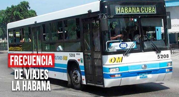 ¿Disminuirá Frecuencia de Viajes de Ómnibus en La Habana? Esto Dice Empresa Transportista