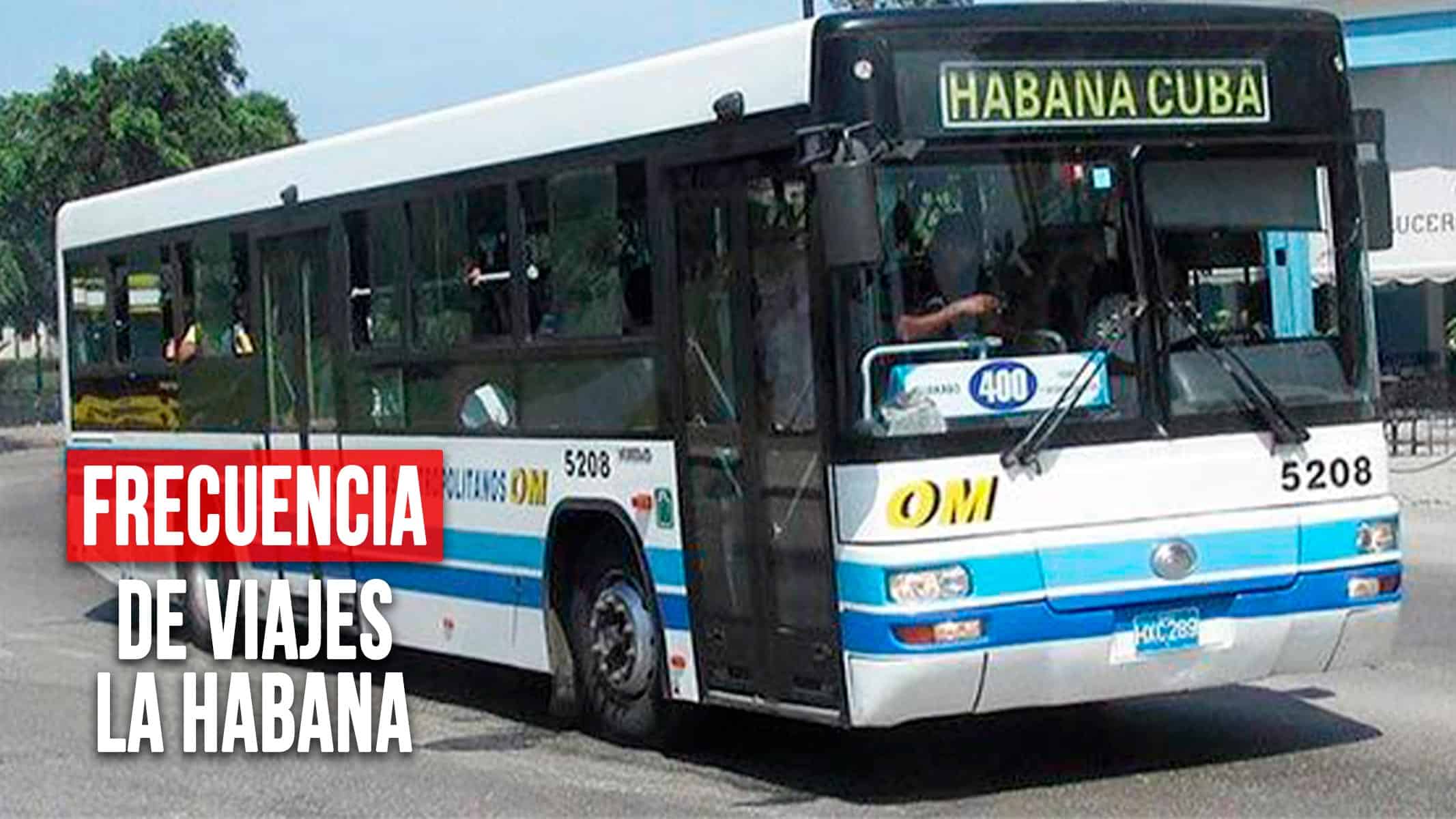 ¿Disminuirá Frecuencia de Viajes de Ómnibus en La Habana? Esto Dice Empresa Transportista