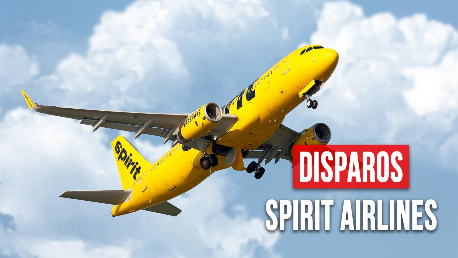 Disparos Alcanzan Avión de Spirit Airlines: Esto Pasó con los Pasajeros