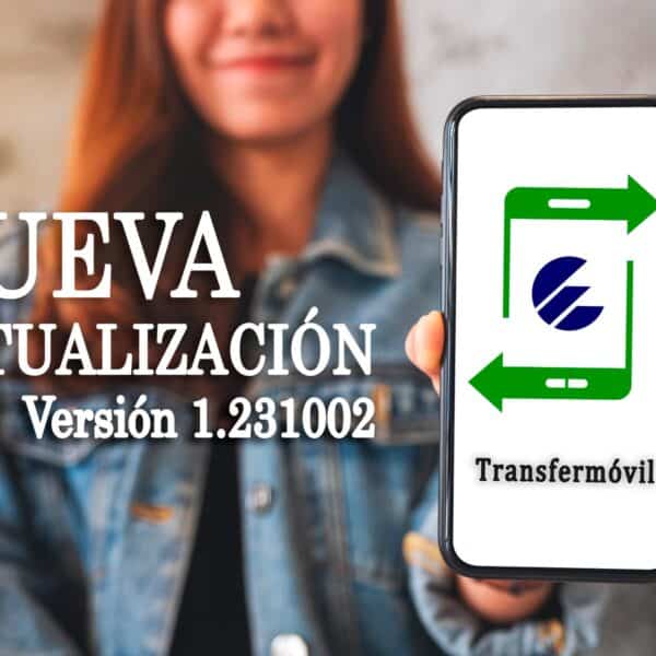 Disponible Nueva Versión de Transfermóvil V.1.231002