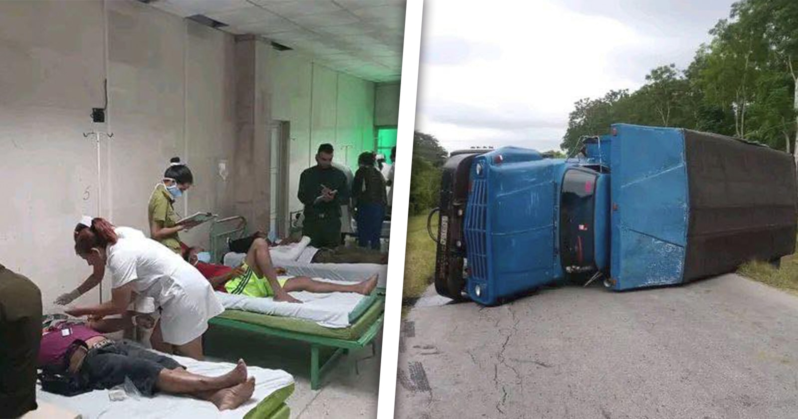 Dos Accidentes en el Oriente Cubano Activan Protocolos de Emergencia