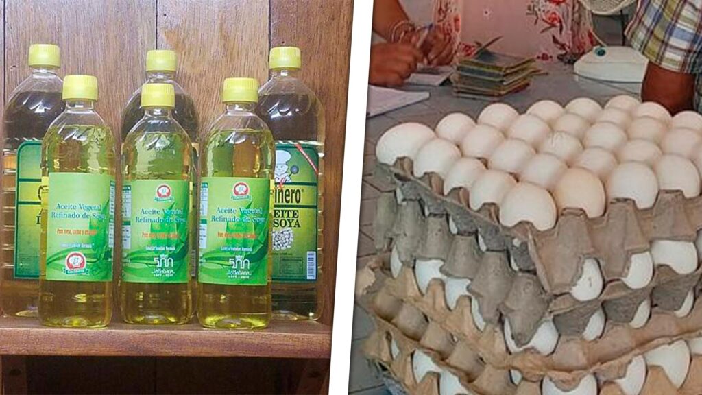 El Aceite y el Huevo Otros dos Productos con Incremento en los Precios