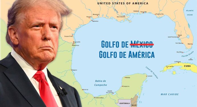 El Golfo de México Ahora es ‘Golfo de América’: Trump Desata Polémica Internacional con su Orden Ejecutiva