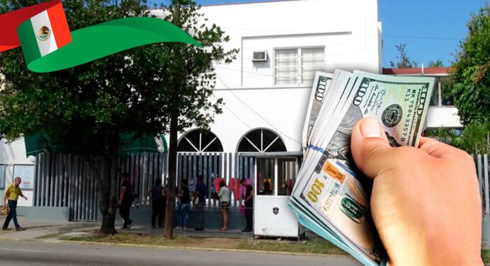 Embajada Mexicana en Cuba Actualiza su Forma de Pago: Solo Efectivo en USD 